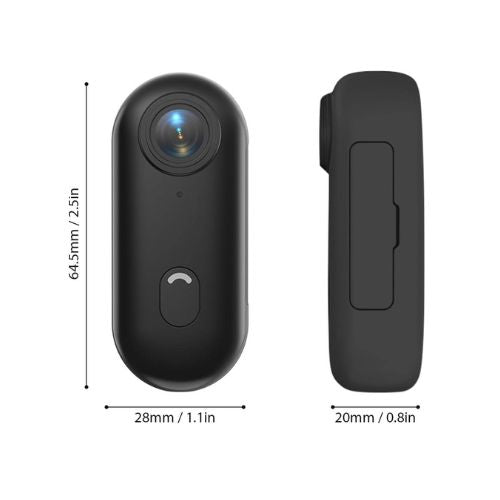 Mini Sportscamera 1080P with Magnetic Lanyard