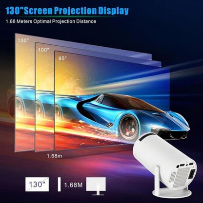 Mini Projector ┃ Flexible works both outside and inside